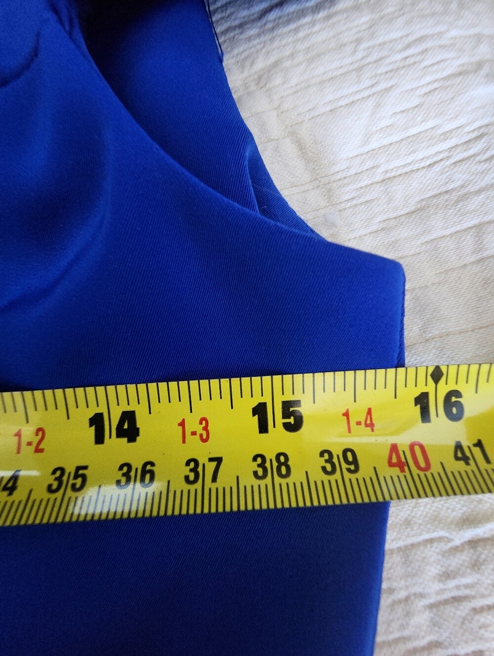 Topshop Vibrant Blue Mini Dress - Picture 4 of 5
